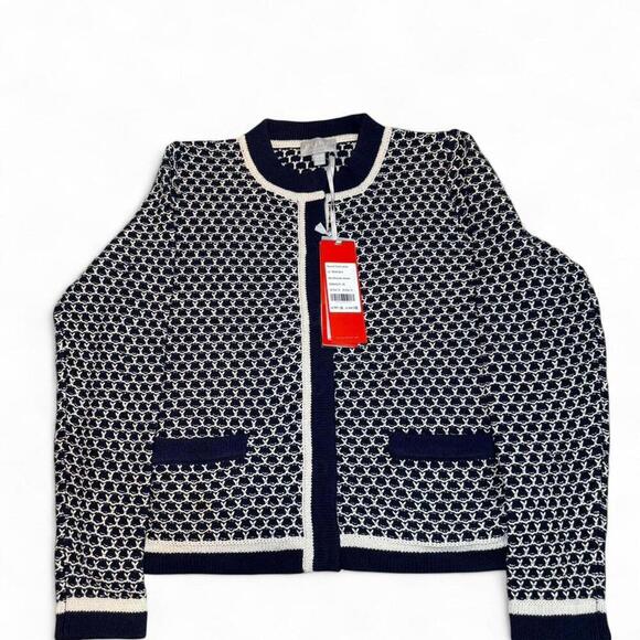Pure Collection Sweaters - NWT Pure Collections 100% cotton textured cardigan jacket